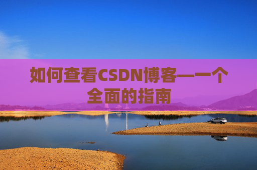 如何查看CSDN博客—一个全面的指南